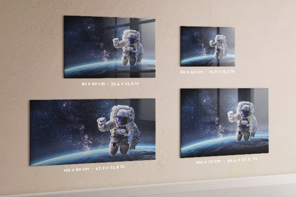 Magnetisch bord Astronaut