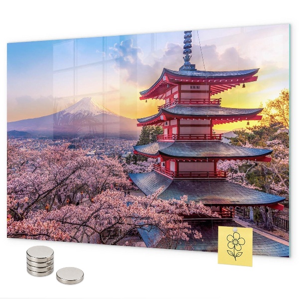 Magneetbord Japanse bouw