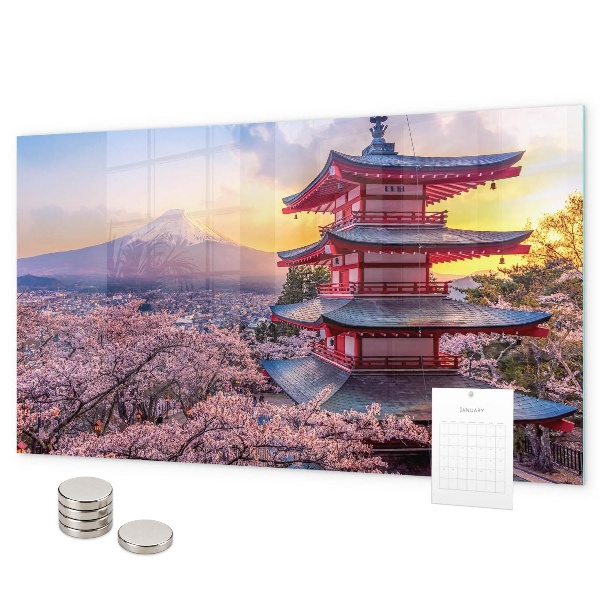 Magneetbord Japanse bouw