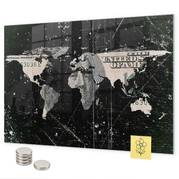 Dollar Wereldkaart