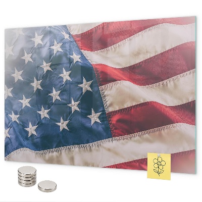 Magnetisch bord Amerikaanse vlag