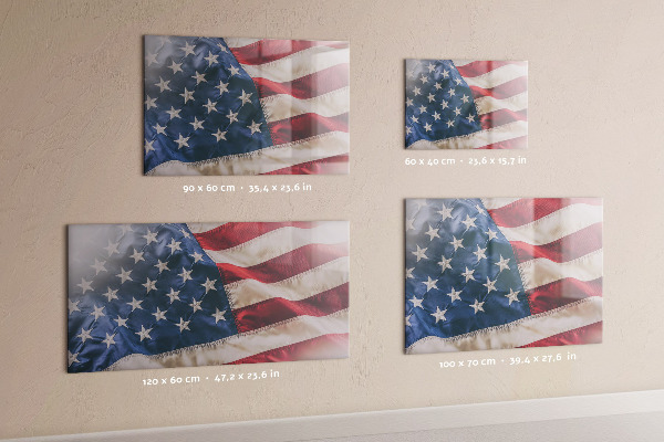 Magnetisch bord Amerikaanse vlag