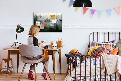 Magneetbord Nevelbos