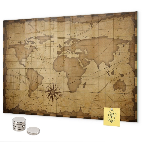 Oude wereldkaart