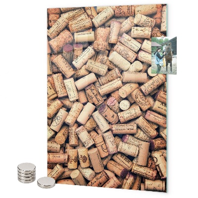 Magnet board Wijnkurken