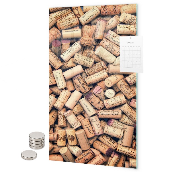 Magnet board Wijnkurken
