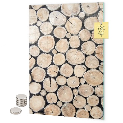 Magneet bord Een omgehakte boom