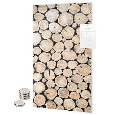 Magneet bord Een omgehakte boom