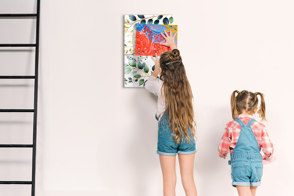 Magnet board Tere bladeren