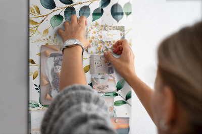 Magnet board Tere bladeren