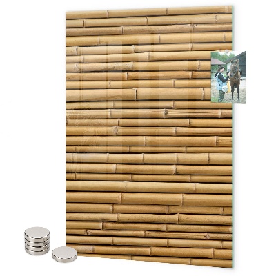 Magnet board Bamboe