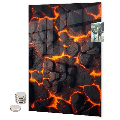 Magneet bord Heldere, abstracte vlekken