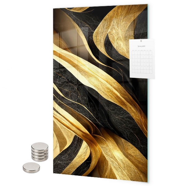 Magneet bord Gele abstractie