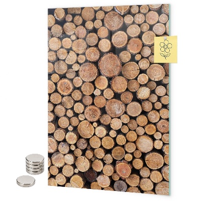 Magnet board Boomstammen