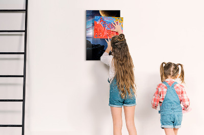 Magneet bord De ruimte van de planeet