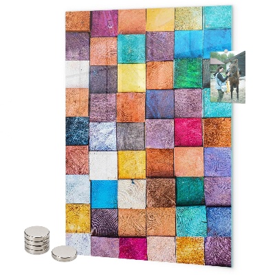 Magneet bord Kleurrijk schaakbord