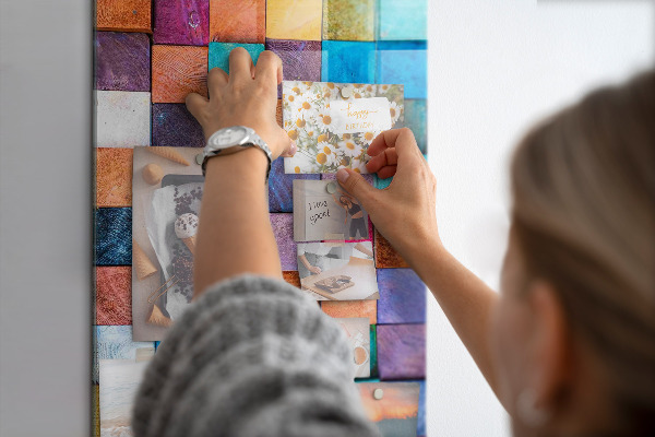 Magneet bord Kleurrijk schaakbord