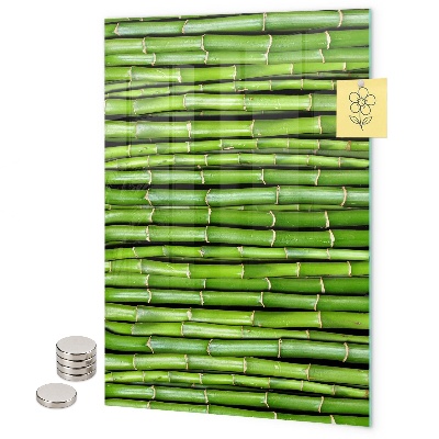 Magneet bord Groene bamboe