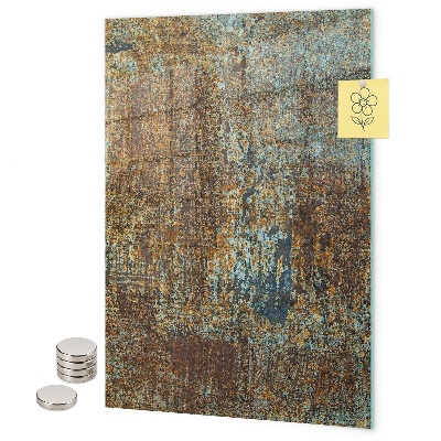 Magneet bord Roest