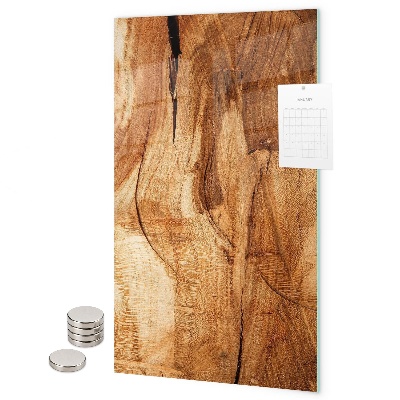 Magnet board Natuurlijk hout