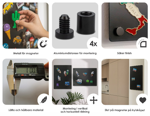 Magneetbord voor aan de muur van de vakantie