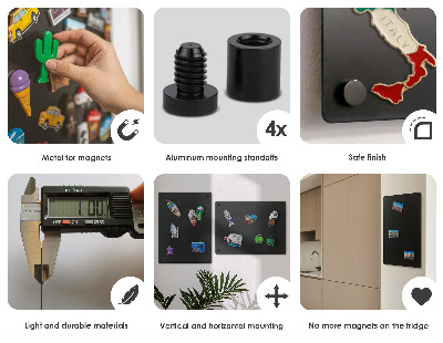 Magneetbord voor aan de muur van de vakantie