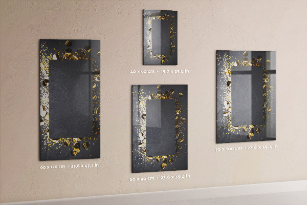 Decoratief glazen wandbord beschrijfbaar en magnetisch Een stijlvol bord voor notities en foto's