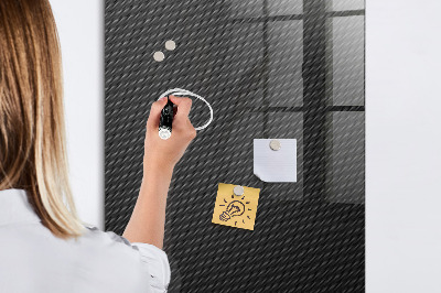 Decoratief glazen wandbord beschrijfbaar en magnetisch Stijlvol bord voor foto's en notities