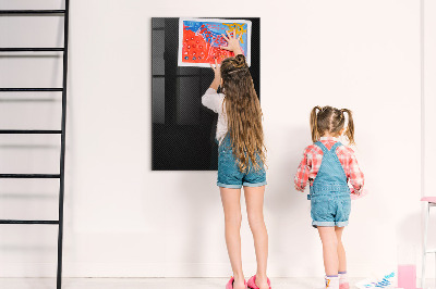 Decoratief glazen wandbord beschrijfbaar en magnetisch Stijlvol bord voor foto's en notities