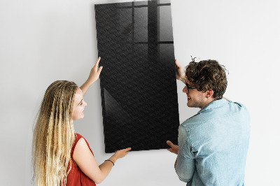 Decoratief glazen wandbord beschrijfbaar en magnetisch Stijlvol bord voor foto's en notities