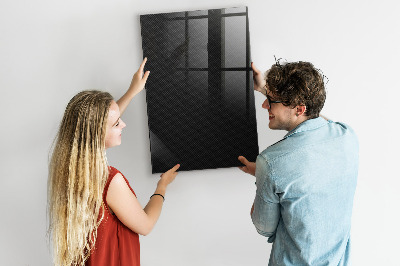 Decoratief glazen wandbord beschrijfbaar en magnetisch Stijlvol bord voor foto's en notities