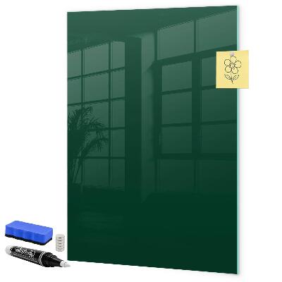 Memobord van glas met print inclusief neodymium magneten Magnetisch bord voor foto's en notities