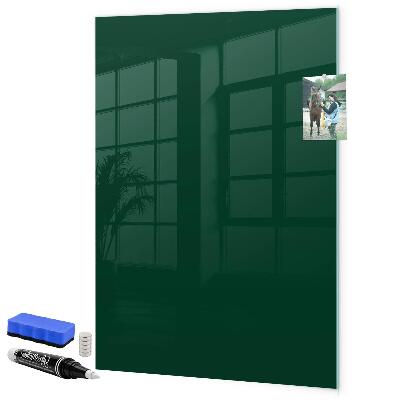 Memobord van glas met print inclusief neodymium magneten Magnetisch bord voor foto's en notities