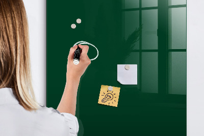 Memobord van glas met print inclusief neodymium magneten Magnetisch bord voor foto's en notities