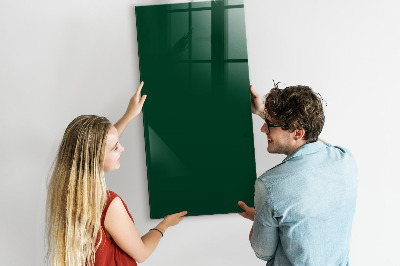 Memobord van glas met print inclusief neodymium magneten Magnetisch bord voor foto's en notities