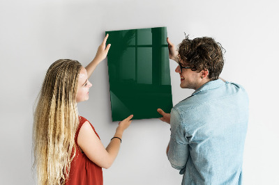 Memobord van glas met print inclusief neodymium magneten Magnetisch bord voor foto's en notities