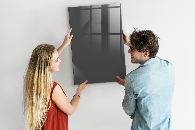 Decoratief glazen wandbord beschrijfbaar en magnetisch Magnetisch bord voor notities en foto's