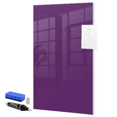 Memobord van glas met print inclusief neodymium magneten Een kleurrijk prikbord voor notities en foto's