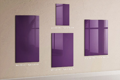 Memobord van glas met print inclusief neodymium magneten Een kleurrijk prikbord voor notities en foto's