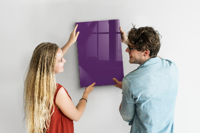 Memobord van glas met print inclusief neodymium magneten Een kleurrijk prikbord voor notities en foto's