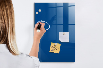 Decoratief glazen wandbord beschrijfbaar en magnetisch Magnetisch bord voor foto's en notities