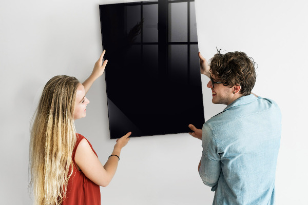 Decoratief glazen wandbord beschrijfbaar en magnetisch Magnetisch bord voor notities en foto's