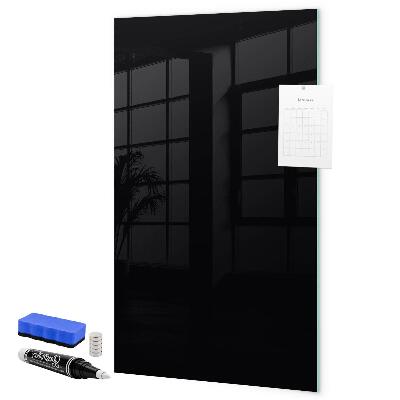 Decoratief glazen wandbord beschrijfbaar en magnetisch Magnetisch bord voor notities en foto's
