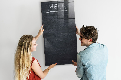 Memobord van glas met print inclusief neodymium magneten Notitie- en fotobord
