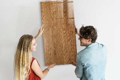 Decoratief glazen wandbord beschrijfbaar en magnetisch Magnetisch bord voor foto's en notities
