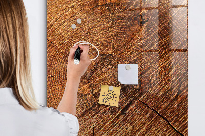 Memobord van glas met print inclusief neodymium magneten Memobord met magneten en foto's