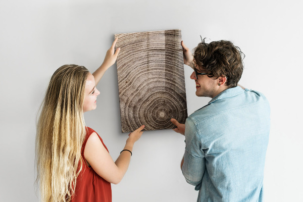 Decoratief glazen wandbord beschrijfbaar en magnetisch Magnetisch bord voor foto's en notities