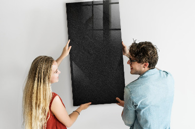 Memobord van glas met print inclusief neodymium magneten Modern prikbord voor notities en foto's