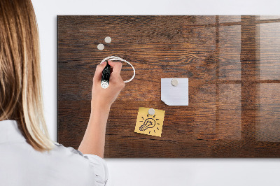 Decoratief glazen wandbord beschrijfbaar en magnetisch Een knusse ruimte om je herinneringen tentoon te stellen.