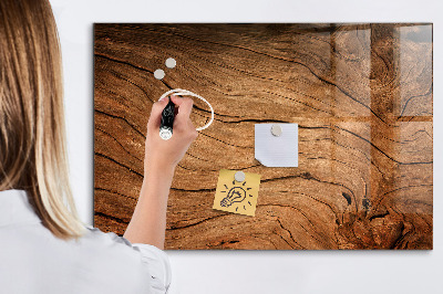 Decoratief glazen wandbord beschrijfbaar en magnetisch Modern magnetisch fotobord